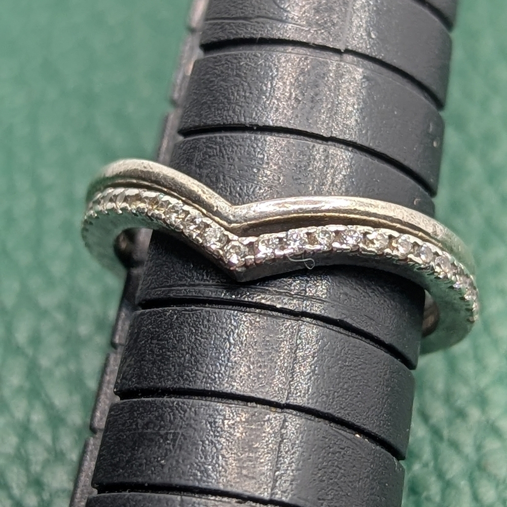 ✨ Authentic Pandora Wishbone Stacking Ring Set ✨ - Picture 2 of 8